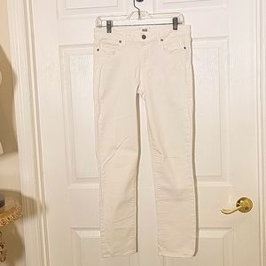 Paige skyline ankle white jeans size 30